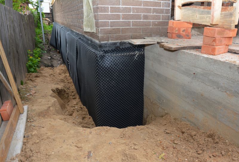 Foundation Waterproofing Process